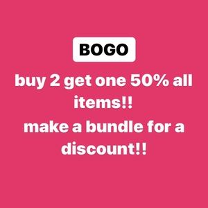 BOGO SALE
